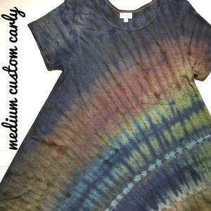 Custom Tie Dyed Carly LuLaRoe Medium